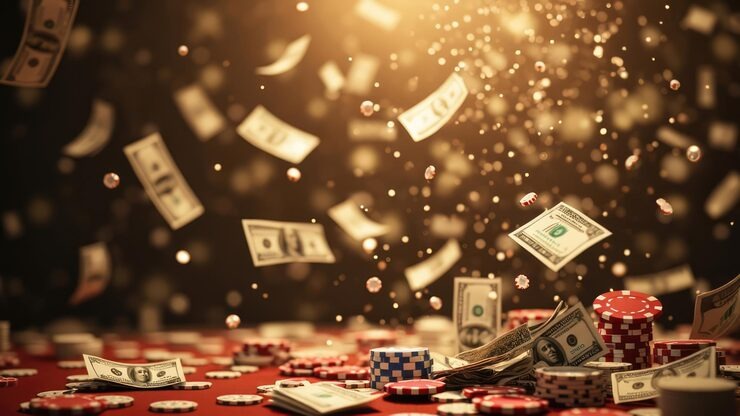 Winning number announcement